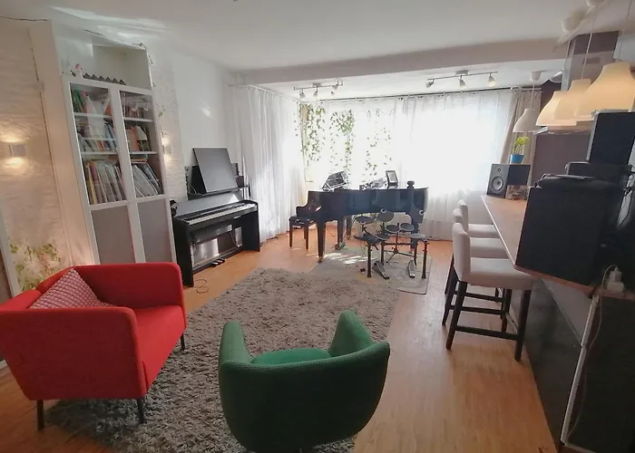 公寓 Lovely Flat With Grand Piano, Family Friendly